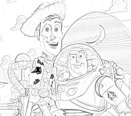 The Holiday Site: Coloring Pages of Toy Story Free and Downloadable