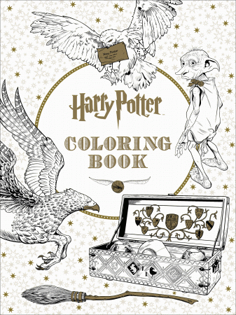 Get a Sneak Peek of the New Harry Potter Coloring Book
