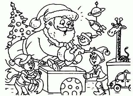 Elf Coloring Pages For Kids (16 Pictures) - Colorine.net | 18012