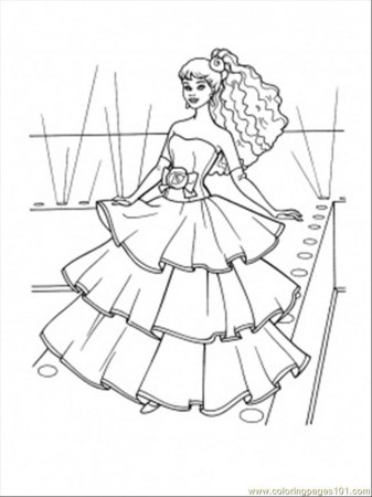 Flamenco Dress Coloring Page for Kids - Free Clothing Printable Coloring  Pages Online for Kids - ColoringPages101.com | Coloring Pages for Kids