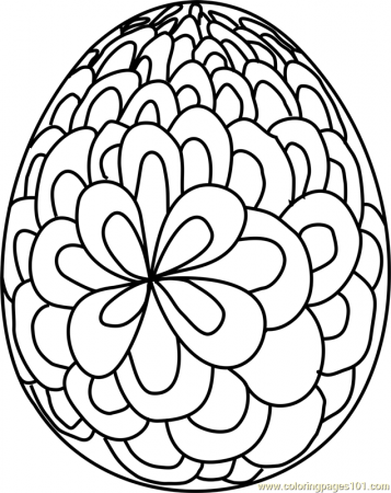 Easter Egg Design 4 Coloring Page for Kids - Free Easter Printable Coloring  Pages Online for Kids - ColoringPages101.com | Coloring Pages for Kids
