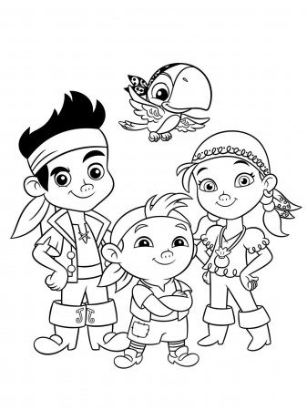 Jake and the Never Land Pirates coloring pages