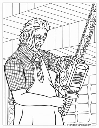 20 Horror Coloring Pages (Free PDF Printables)