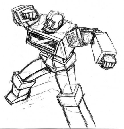 Transformers Ironhide Coloring Pages