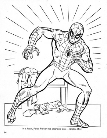 Spider-Man's Christmas Coloring Book – Andertoons Cartoon Blog