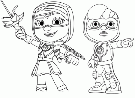 Clay from Action Pack Coloring Page ...