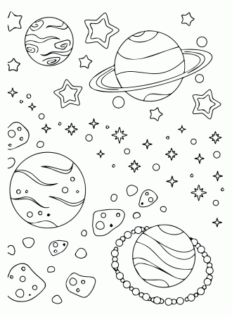 Galaxy Coloring Pages Printable for ...