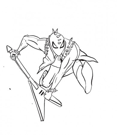 spider-punk sketch : r/Spiderman