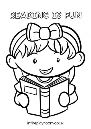 20+ Free World Book Day Colouring Pages ...