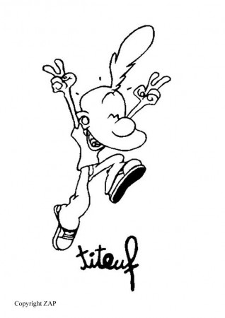 TOOTUFF coloring pages - Mark