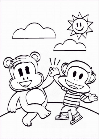 Julius Jr. Coloring Pages