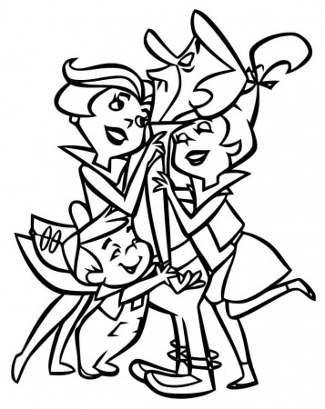 Jetsons Coloring Pages - Free Printable Coloring Pages for Kids