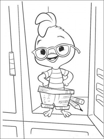 Chicken Little coloring pages