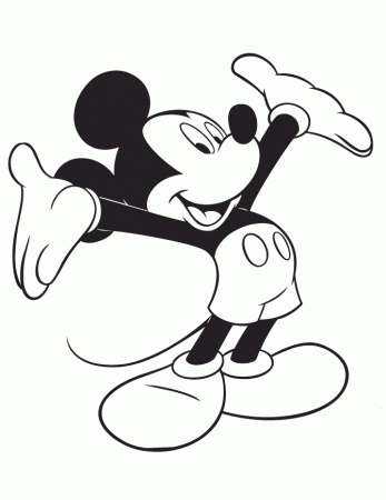 Related Mickey Mouse Coloring Pages item-1507, Mickey Mouse ...