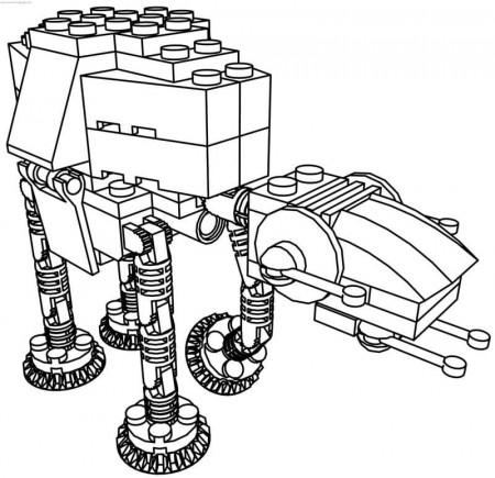 Lego Star Wars Coloring Pages