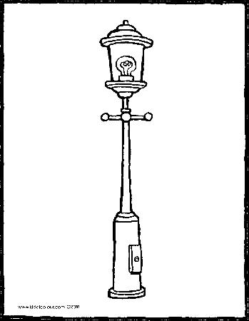 street lamp - kiddicolour