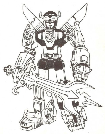 voltron lions coloring pages - Google Search | Geeky | Pinterest ...