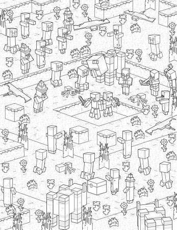 Amazon.com: The Official Minecraft Coloring Book: Create, Explore, Relax!:  Colorful Storytelling for Advanced Artists (Gaming): 9781647226992: Insight  Editions: ספרים