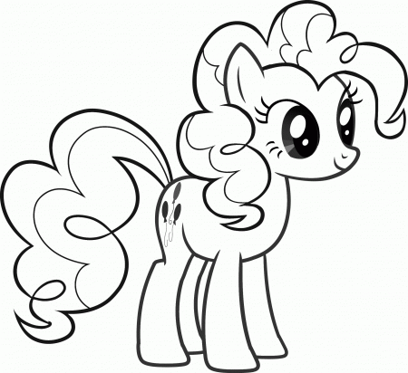 Cute My Little Pony Color Pages - Coloring Pages