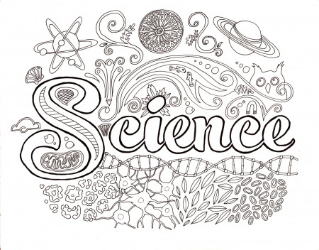 coloring pages for kids children science. printable. meet the ...