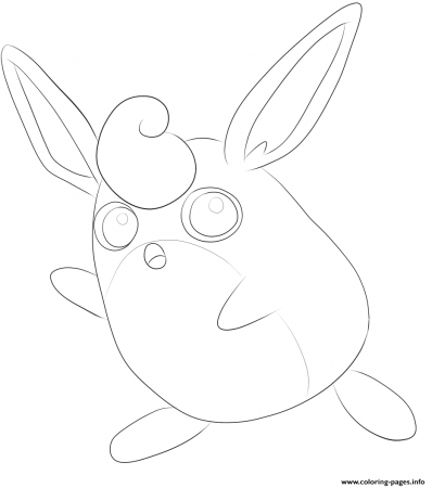 040 Wigglytuff Pokemon Coloring page ...