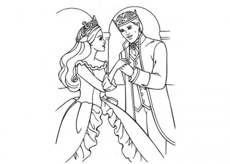 Barbie and Ken coloring pages - Coloring pages