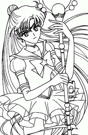 Sailor Pluto Beautiful Coloring Pages For Kids #hdX : Printable ...