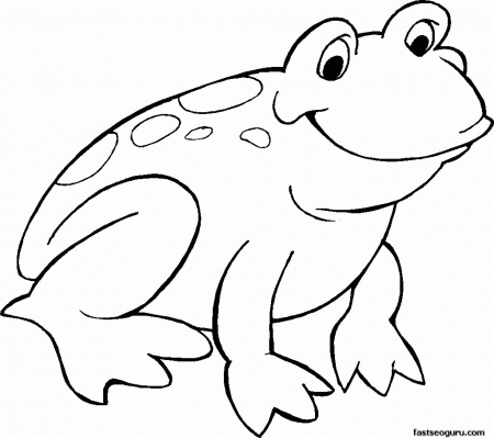 Coloring Page Frog Prince Coloring Pages Frog Coloring Pages Of ...
