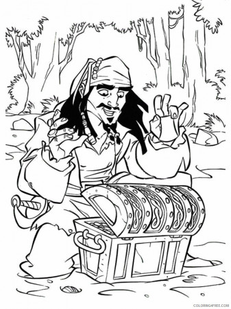 Jack Sparrow Coloring Pages TV Film Jack Sparrow 6 Printable 2020 04017  Coloring4free - Coloring4Free.com