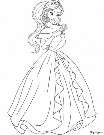 Princess Coloring Pages | Skip To My Lou