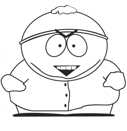 Eric Cartman - South Park Coloring Pages - South Park Coloring Pages - Coloring  Pages For Kids And Adults
