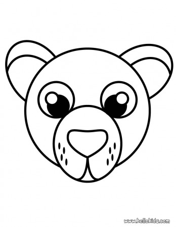 Bear coloring pages - Hellokids.com