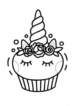 Unicorn Cake Coloring Pages | Unicorn coloring pages, Mermaid coloring pages,  Free printable coloring pages
