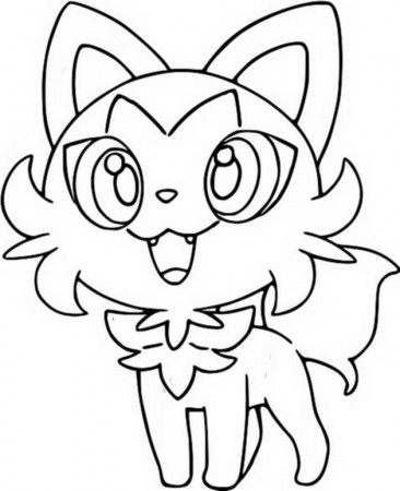 Coloring page Pokémon Scarlet and ...