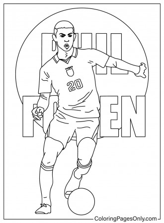 Phil Foden coloring pages ...