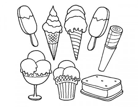 Ice Lolly Colouring Page - Get Coloring ...