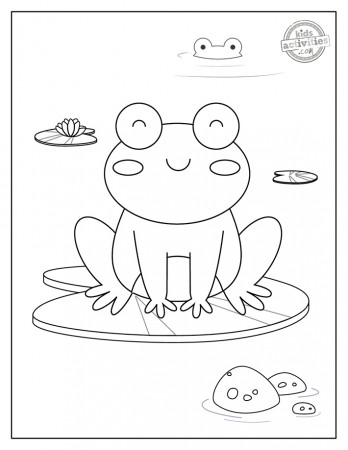 Best ever Hippity Hop Free Printable Frog Coloring Pages | Kids Activities  Blog