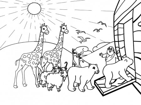 Noahs Ark Coloring Pages - Best Coloring Pages For Kids