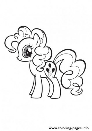 My Little Pony Pinkie Pie Coloring Pages Printable