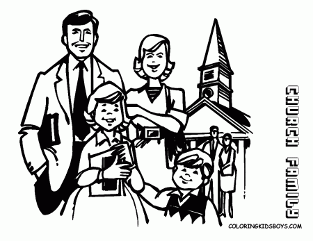 Bible Family Coloring Pages Printable - Coloring Pages For All Ages