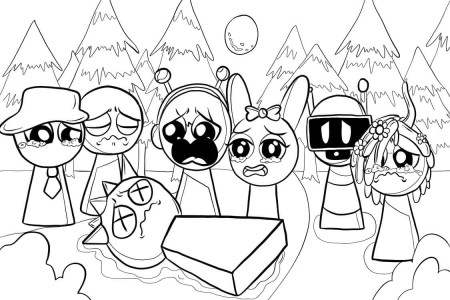 Incredibox Sprunki Image coloring page ...