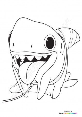 Sharkdog - Coloring Pages for kids