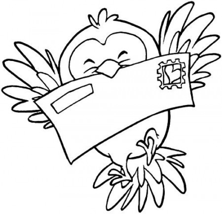 Tree coloring page, Envelope art, Coloring pages