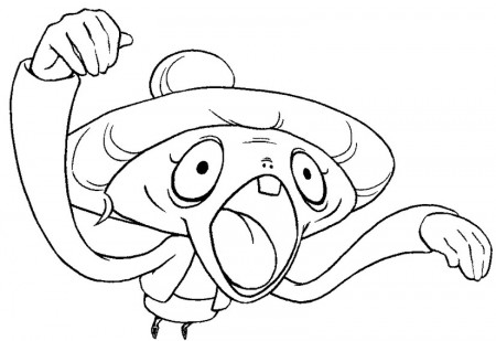 Coloring page Yo-Kai Watch 12