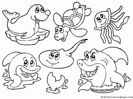 Free Printable Coloring Pages Of Cartoon Animals - Coloring Page