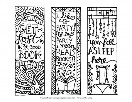 Free Printable Coloring Page Bookmarks | Free printable bookmarks, Coloring  bookmarks, Coloring bookmarks free