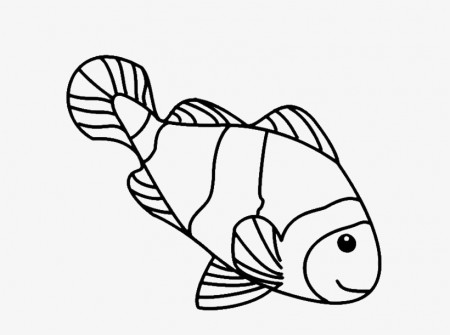 Coloring Pages Luxury Fish Drawings For #1722566 - PNG Images - PNGio