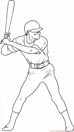 Draw A Baseball Player Step 5 Coloring Page for Kids - Free Baseball  Printable Coloring Pages Online for Kids - ColoringPages101.com | Coloring  Pages for Kids