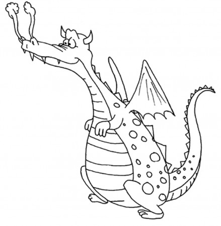 Drawing Dragon #148607 (Characters) – Printable coloring pages