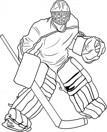 Free Printable Hockey Coloring Pages For Kids | Hockey kids, Sports coloring  pages, Hockey party